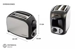 Tostadora Electrica Winco 7 Niveles Función Descongela W850