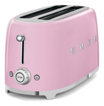 Tostadora Smeg 50s Retro 4 En Rosa Estilo Vintage Para Tu