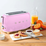 Tostadora Smeg 50s Retro 4 En Rosa Estilo Vintage Para Tu