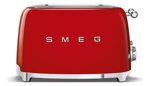 Tostadora Smeg Retro De 4 Rebanadas Con Ranuras Anchas Col