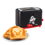 Tostadora ATMA Disney Mickey Mouse Color Negra TOD23P