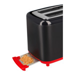 Tostadora ATMA Disney Mickey Mouse Color Negra TOD23P