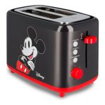 Tostadora 2 Rodajas Mickey Mouse Atma Disney TOD23P Negro
