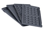 Sandwichera Waflera Parrilla 3 en 1 Novohome SM1200 760W 