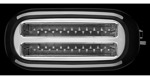 Tostadora Kitchenaid 2 Bahias - Negra - 4 Panes - 1500w