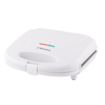 Sandwichera Electrica Westinghouse Grill Antiadherente Blanca