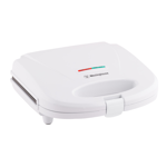 Sandwichera Electrica Westinghouse Grill Antiadherente Blanca