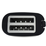Tostadora Kanji Negra 800W KJH-TM800-05