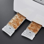Tostadora Electrica Blanca Black + Decker 4 Panes 6 Niveles
