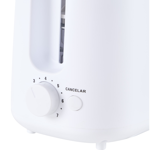 Tostadora KanjiHome KJH-TM800-04 Blanca 800W 2 Rodajas 6 Niveles