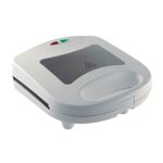 Sandwichera Smartlife SWD5000 2 en 1 Antiadherente Waflera White