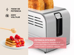 Tostadora Eléctrica Cuk By Gadnic 2 Rebanadas Funcion Descongelar 