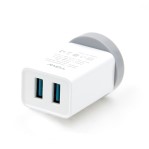 Cargador De Pared Con Dos Puertos USB TGW ICHAR32G-DWG