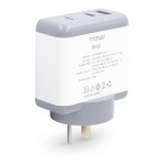 Cargador de Pared con Puerto Tipo C y Puerto USB Tgw ICHAR35G-WG