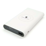 Cargador Portatil Power Bank Doble Inalambrico Qi 10000 Mah - BLANCO