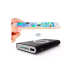 Cargador Portatil Power Bank Doble Inalambrico Qi 10000 Mah - NEGRO