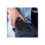 Cargador Portatil Power Bank Doble Inalambrico Qi 10000 Mah - NEGRO