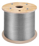 Cable De Acero Inoxidable Vevor 3/16 1000 Pies Con 4700 Lb