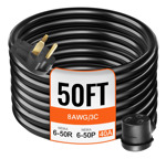 Cable De Extensión Vevor De 40 Amperios 50 Pies Para Solda