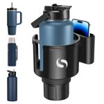 Expansor-adaptador para portavasos de coche con soporte para teléfono SERVOMASTER