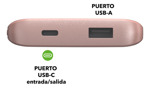 Bateria Externa Mophie Powerstation 10k - Rosa