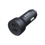 Cargador de coche Aukey Dual de 65 W y 2 puertos