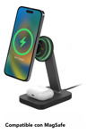 Cargador Magnetico Mophie - Wireless 2 En 1