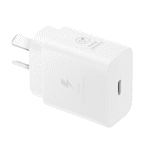 Samsung Cargador Fast Charge 25W Blanco sin Cable EP-T2510NWSGAR