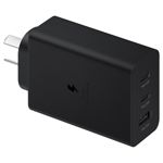 SAMSUNG CARGADOR ULTRA FAST CHARGE TRIO 65-25-15W SIN CABLE EP-T6530NBSGAR