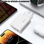 Cargador Rápido Xiaomi 120W con Doble Puerto USB EU add data line