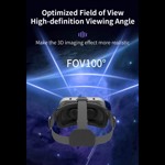 Gafas de Realidad Virtual Shinecon 3D para Móviles 5-7