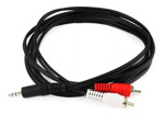 Cable De Audio Miniplug 3.5mm A Rca Noga 3 Metros Auxiliar