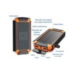 Cargador de Batería Solar Gadnic Power Bank Inalambrico