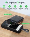 Power Bank Morfec, 5000 mAh, 22,5 W, carga rápida, USB C