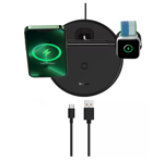 Cargador 3 En 1 Baseus Swan Wxte000101 Usb-c Carga Rapida