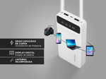 Cargador Portátil Gadnic K43 20000 mAh 1 puerto USB  Display