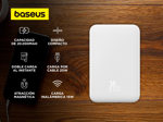 Cargador Portatil Negro Inalambrico Baseus Power Bank Carga Rapida 20000mah 20w Tipo-C 