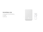 Cargador Portatil Negro Inalambrico Baseus Power Bank Carga Rapida 20000mah 20w Tipo-C 