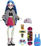 Muñeca Monster High Ghoulia Yelps de 26 cm con accesorios de más de 3 años