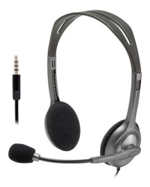 Auriculares Headset  H111 Microfono Skype Pc Web