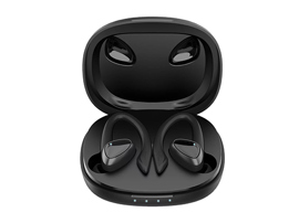 Auriculares Inalambricos  Sport Plus Negro 