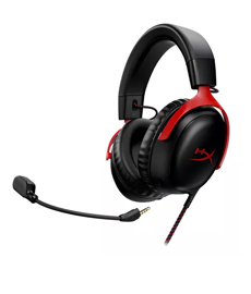 Auriculares  Cloud Iii Red Dts Usb Color Negro/Rojo