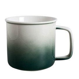 Taza Verde 450 Ml De Ceramica 9.7X12.5X9 Cm