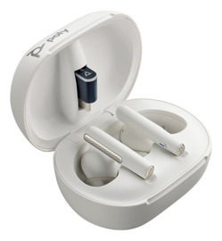 Auriculares Voyager Free 60+ Uc Arena Blanca + Adap...