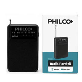 Radio Portatil Prc41 Am/Fm Salida Auriculares Color...