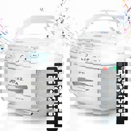 Reproductor De Cd, Reproductor De Casetes Boombox Co...