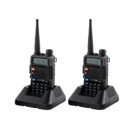 Pack 2 Radios Movil Handy Baoefeng Handie Uv5r 8W Vh...