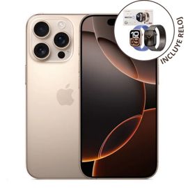 Apple Iphone 16 Pro 256Gb Con Reloj Smartwatch Doble...