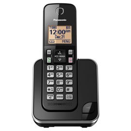Teléfono Inalámbrico  KxTgc350b Con Bloqueo De Llama...