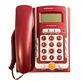 Teléfono Fijo Con Identificador W7070 Calculadora M...